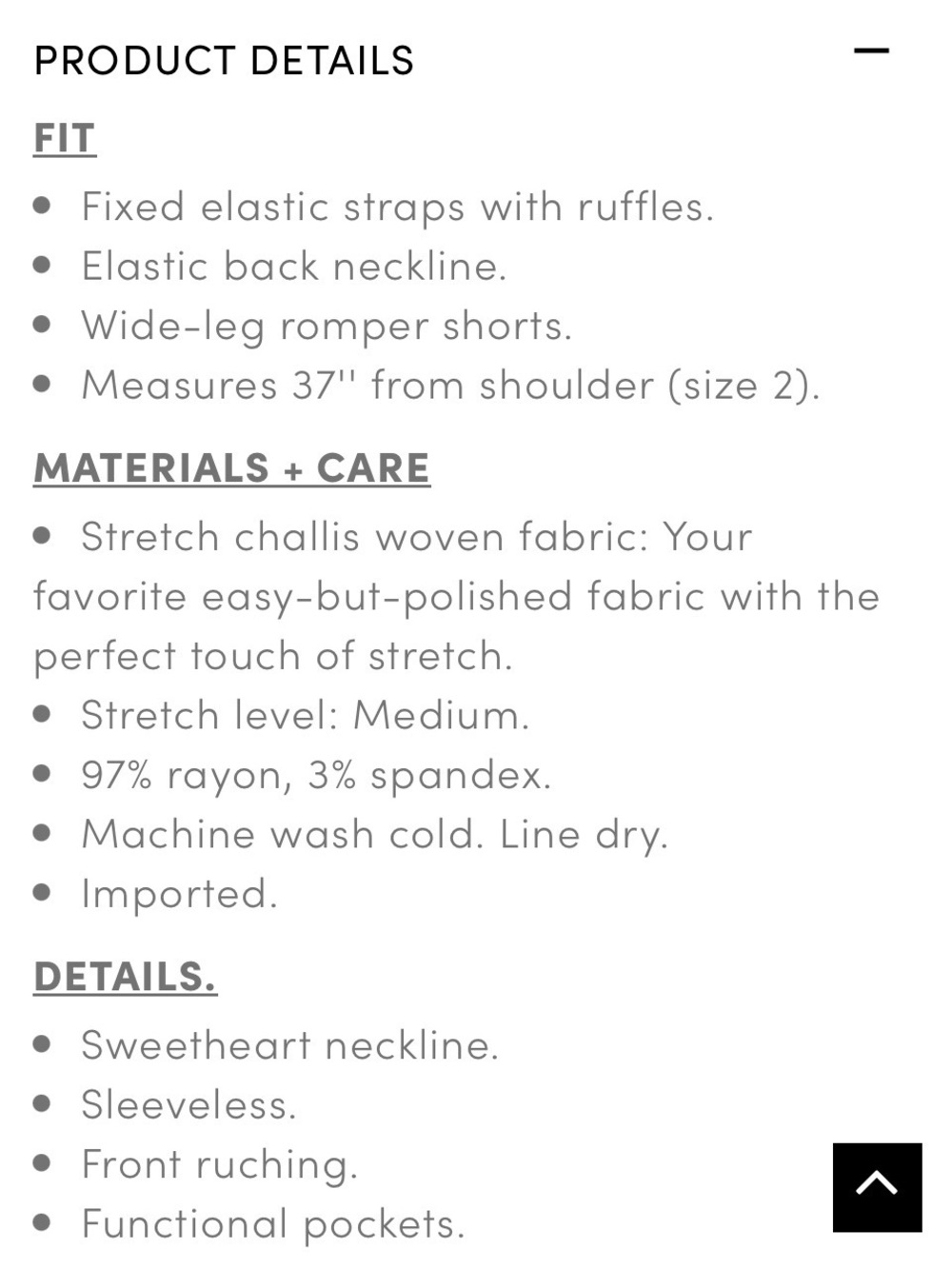Torrid Ruffled Straps Layered Romper - Picture 13 of 13